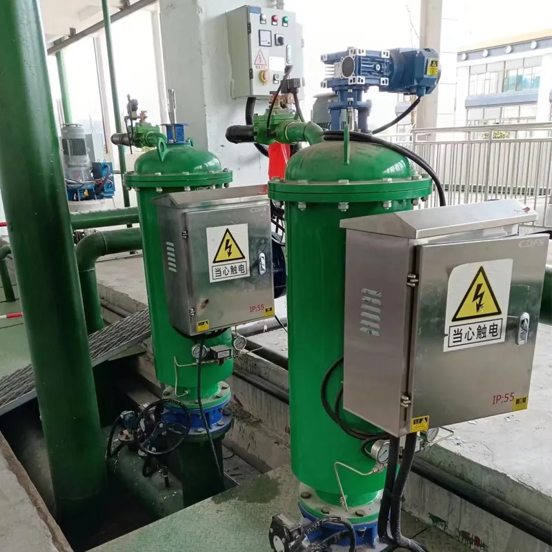 Kühlwasserfiltration des Gebäudes