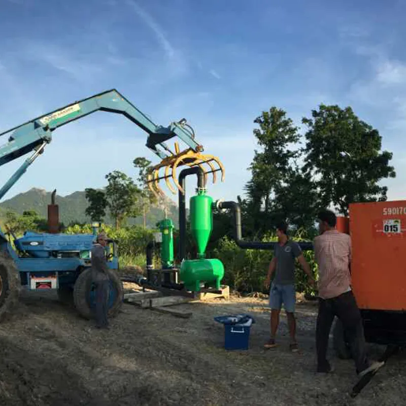 Thailand Brunnenwasser für Blumenbewässerungsprojekt