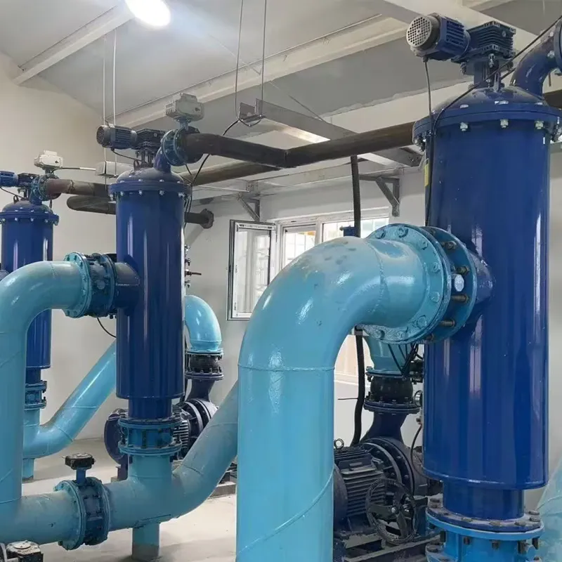 Kühlwasserfiltration des Gebäudes