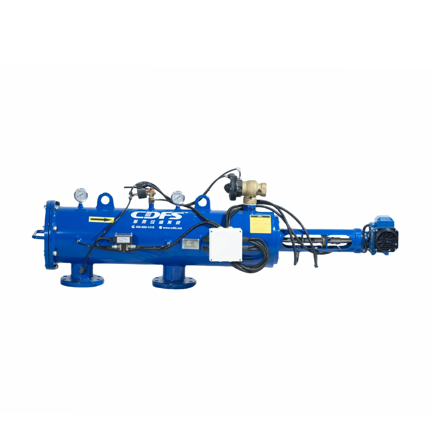 dlx-fw electric saugt sich selbstverpackter filter